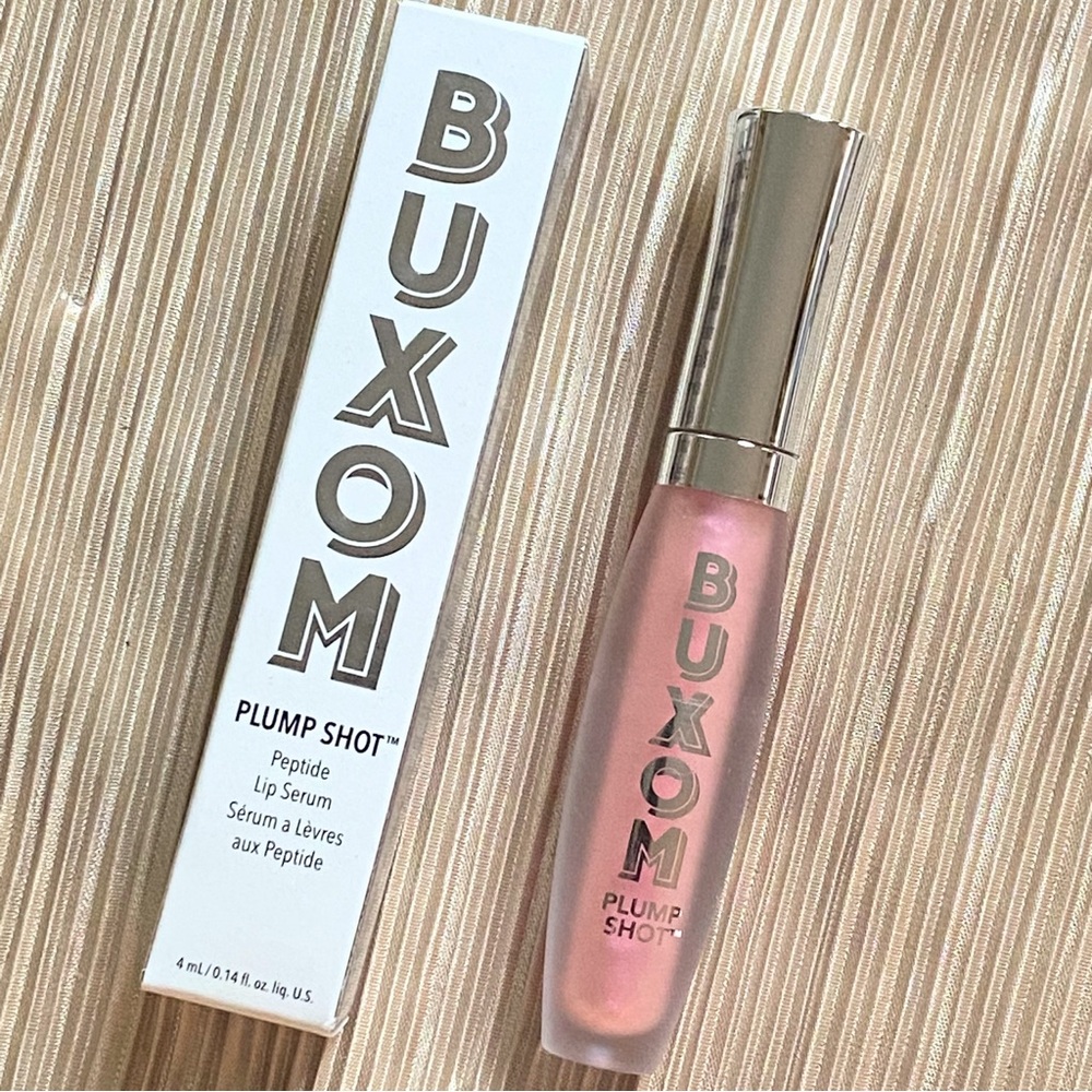 Buxom Plump Shot Multichrome Tint Lip Serum Spellbound Pink 4ml full size